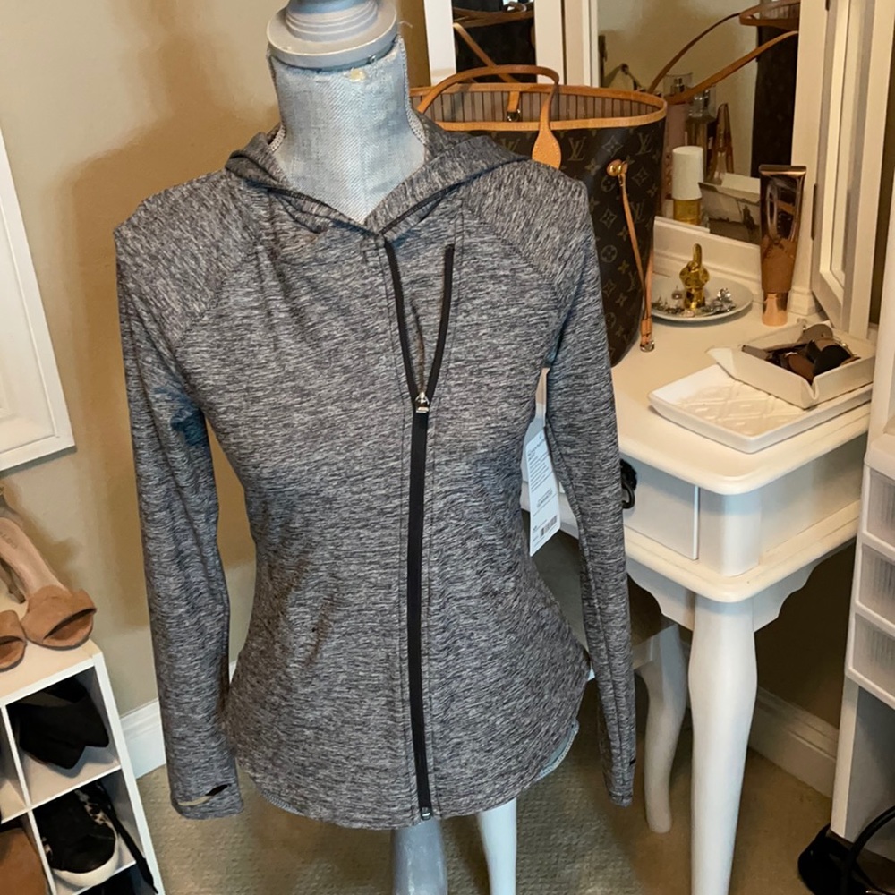 NWT athleta zip up